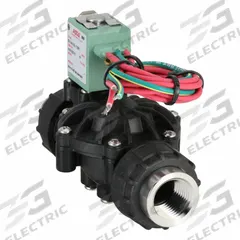 ASCO Solenoid Valve: 2-Way, Normally Closed, 1/2 in Pipe Size, 24V DC, High Pressure and Temp, DIN (MPN 8212A019L1100F1). Key specifications — Pipe Size: 1/2 in; Voltage: 24V DC; Brand: ASCO; Coil Enclosure: Conduit Hub.