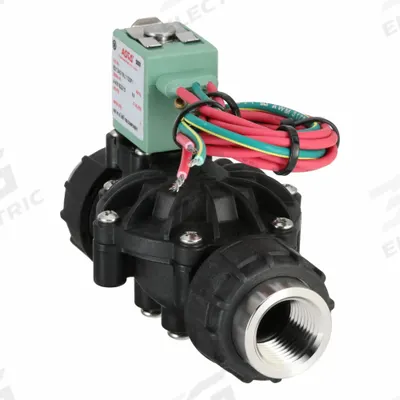 ASCO Solenoid Valve: 2-Way, Normally Closed, 1/2 in Pipe Size, 24V DC, High Pressure and Temp - 2-Way/2-Position, Normally Closed Solenoid Valves