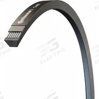 CONTINENTAL V-Belt: D195, 200 in Outside Lg, 1 1/4 in Top Wd, 3/4 in Thick, Polyester (MPN 20042292). Key specifications — Industry Number: D195.