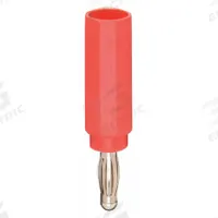 POMONA Banana Jack: 1 7/8 in Lg, 20 A Max Current Measurement, 600 V Max Volt Measurement (MPN 6728-2). Key specifications — Manufacturer Part Number: 6728-2; Body Material: Nylon; Brand: POMONA; Color: Red.