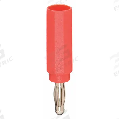 POMONA Banana Jack: 1 7/8 in Lg, 20 A Max Current Measurement - Standard Sheath Banana Jack to Non-Sheath Banana Plug Adapters