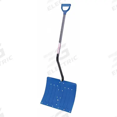 APPROVED VENDOR Snow Shovel: Aluminum, 14 3/4 in Blade Lg, 18 in Blade Wd - Snow Shovels