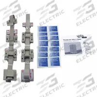 HPLC 7-Stack Fastener Kit: Nylon, Item to Item Bracing, Screw (Fixture) /Adhesive (Surface) Mount (MPN RD.HP.7G.1). Key specifications — Material: Nylon; Bracing Style: Item to Item; Includes: (14) Surface Prep Pads.