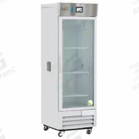 AMERICAN BIOTECH SUPPLY Chromatography Refrigerator: 16 cu ft, Upright, 1°C to 10°C, Swing Glass (MPN ABT-HC-CP-16-TS). Key specifications — Door Opening Style: Right; Color: White; Alarm Type: Temperature; Manufacturer Part Number: ABT-HC-CP-16-TS; Brand: AMERICAN BIOTECH SUPPLY; Product Type: Chromatography Refrigerator; Door Type: Swing Glass; Refrigerant Type: R-290.