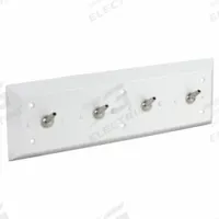 BESTCARE Bathroom Security Hook: 4 Hooks, Stainless Steel, Powder-Coated, 25 lb Release Point, 1 (MPN WH1828A-SLPT). Key specifications — Material: Stainless Steel; Finish: Powder-Coated.