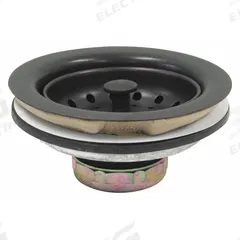 PERFECT PUTTY Strainer: Stainless Steel, Oil Rubbed Bronze, 2 1/2 in Overall Ht, Threaded (MPN 59-3104). Key specifications — Product Type: Sink Drain; Brand: PERFECT PUTTY; Finish: Oil Rubbed Bronze; Material: Stainless Steel; Includes: Tailpiece Nut.