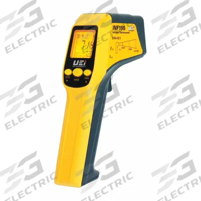 UEI TEST INSTRUMENTS Infrared Thermometer: INF195C, Avg/Difference/Max Temp/Min Temp - Infrared Thermometers with Contact Probes