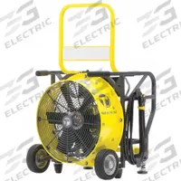 TEMPEST PPV Fan: Variable Speeds, 16 in Blade Dia, 1 1/2 hp Motor Horsepower, Electric, Positive (MPN 910-1300). Key specifications — Brand: TEMPEST; Number of Speeds: Variable; Power Source: Electric; Pressure Type: Positive.