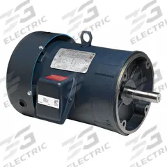 MARATHON MOTORS General Purpose Motor: C-Face Mount, Totally Enclosed Fan Cooled, 3 hp, 230/460V AC (MPN 182TTFBD6004). Key specifications — Brand: MARATHON MOTORS; Nameplate Voltage @ 60 Hz: 230/460V AC; Full Load Current @ 60 Hz: 8.2/4.1 A; Nameplate RPM @ 60 Hz: 3,530 RPM; Motor Enclosure: TEFC.