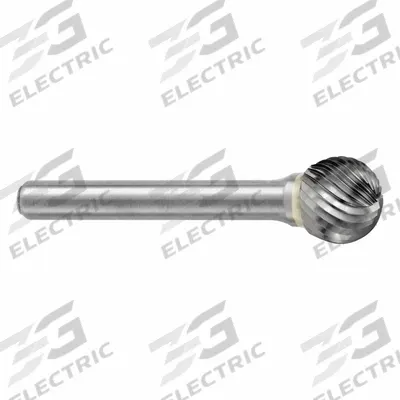 SGS PRO Carbide Bur: Ball, SD-42, Single Cut, 1/8" Head - Single-Cut Ball Burs