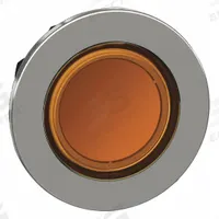 SCHNEIDER ELECTRIC Pilot Light Head: 30 mm Panel Mounting Hole Dia, Orange, Smooth, LED, XB4 Series (MPN ZB4FV053). Key specifications — Brand: SCHNEIDER; Compatible Lamp Module Type: Universal LED Module; Compatible with Series: XB4.