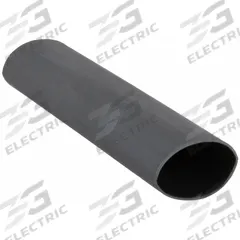 3M Heat Shrink Tubing: 1.1 in I.D. Before Shrinking, 0.37 in I.D. After Shrinking, 9 in Lg, 3 PK (MPN ITCSN-1100-9"-BLACK-12-3 PC PKS). Key specifications — Color: Black; Brand: 3M.