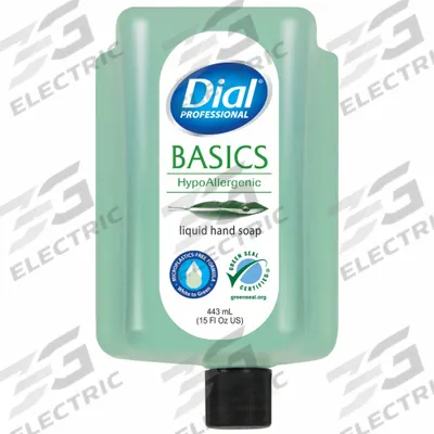 DIAL Hand Soap Refill: Cartridge Bottle Refill, Green, Fresh Floral, 15 fl oz Volume - Refills
