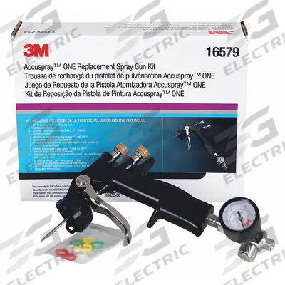 3M HVLP Spray Gun: HVLP, 1/2 in to 12 in, 1/4 in Air Inlet Size, Paints - HVLP Spray Guns
