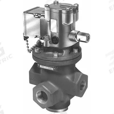 Parker Solenoid Air Control Valve: Two-Way / Two-Position, Single Solenoid, 120V AC - Parker N Series Solenoid-Operated Inline Valves