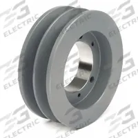 APPROVED VENDOR V-Belt Pulley: B64, 2 Groove, 6.75 in OD, Bushed Bore, SDS, Quick Detachable (MPN 642B). Key specifications — attr1318293: B64; attr1318301: 6 in (4L, A); attr1318291: 4L, A, or AX.