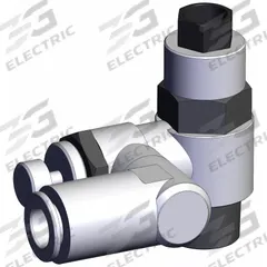 SMC Piloted Non-Return Valve: Universal Fitting, Knurled, 3/8 in Valve Body Size, Meter Out, 3/8 NPT (MPN ASP530F-N03-11S). Key specifications — attr947203: Brass/PBT; attr947205: SMC.