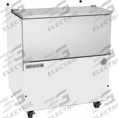 BEVERAGE-AIR Refrigerator: 12.7 cu ft, 41 1/8 in Ht, 30 5/8 in Dp - Milk Coolers