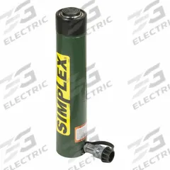 SIMPLEX Standard Hydraulic Rams: Single Acting, 25 ton Nominal Capacity, 10 in Nominal Stroke Lg (MPN R2510). Key specifications — attr98927: SIMPLEX.