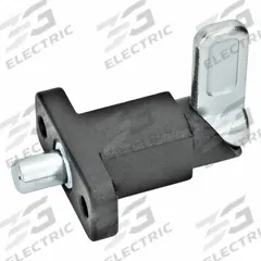 JW WINCO Cam Action Spring Latch with Mounting Flange: 12 mm Plunger Wd, 14 mm Plunger Projection (MPN 722.2-12-20-A-SW). Key specifications — Brand: JW WINCO; Indexing Orientation: Right Angle.