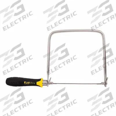 STANLEY Coping Saw: 6 1/2 in Blade Lg, Steel, 13 1/4 in Overall Lg, 15 - Coping Saws