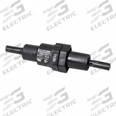 MERSEN In-Line Fuse Holder: Non-Rejection Block Style, 1 Pole, 600 V AC Rating, 600 V DC Rating (MPN FEB-11-S). Key specifications — Compatible Fuse Series: OTM; Brand: MERSEN.