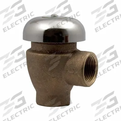 APOLLO Vacuum Breaker: FNPT x FNPT, 3/4 in Pipe Size, Rough Brass, For Water Media - Atmospheric Vacuum Breakers