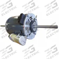 Motor: 1/2 hp, 208/240V AC, 1 Ph, 1,725 RPM Motor RPM, 24 in Shaft Lg, 24 in Overall Lg, Steel (MPN 011F2048F4X18B-A). Key specifications — Brand: BERNER; Product Type: Motor; Compatible with Grainger Part Number: 6JGE7; Nameplate Voltage: 208/240V AC.