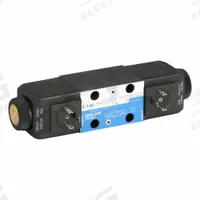 VICKERS Hydraulic Directional Valve: 16 gpm Max Flow Rate, D03 NFPA Size, Three Positions, Tank (MPN 859165). Key specifications — attr1018253: VICKERS; attr1018274: D03; attr1018283: Tank; attr1018249: 859165; attr1018300: Electrical; attr1018289: DG4V.