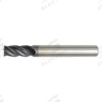 WIDIA HANITA Corner Radius End Mill: Carbide, TiAlN Coated, 4 Flute, 1/4" Mill Dia, 1-3/4" LOC (MPN TF4V2507002B)