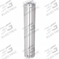 APPROVED VENDOR Cup Dispenser: 16 in Tube Lg, 3 to 5 oz Cups (Flat-Bottom), Wall-Mount (MPN C4150SSGR). Key specifications — Dispenser Holds: 3 to 5 oz Cups (Flat-Bottom); Brand: APPROVED VENDOR.