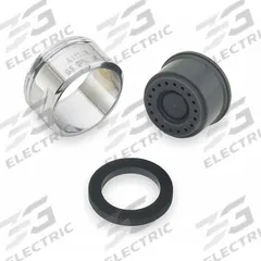 SLOAN Outlet: 0.5 gpm Flow Rate, Spray Flow Outlet, Chrome Finish, M24 Connection Size, Male (MPN EAF-12). Key specifications — Product Type: Outlet; Connection Size: M24; Brand: SLOAN.