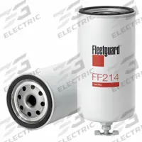 FLEETGUARD Automotive Fuel Filter: 13 1/2 in Overall Lg, 3 in Outside Dia, Diesel Fuel, Diesel (MPN FF214). Key specifications — attr434022: FLEETGUARD; attr1017113: Furukawa.