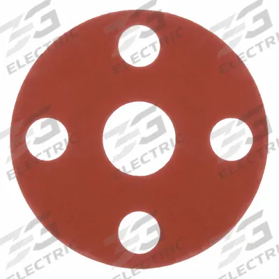 APPROVED VENDOR Full Face Flange Gasket: Class 150, SBR, For 1/2 in Pipe, 1/16 in Thick - SBR Full-Face Gaskets