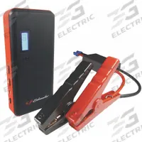 SCHUMACHER ELECTRIC Battery Jump Starter: Boosting, For 12 V DC Battery Volt, 0.3 A @ 12V, Plastic (MPN SL1327). Key specifications — Charger Function: Boosting; Charging Current @ Voltage: 0.3 A @ 12V; Cold Cranking Amps @ Voltage: 800A Peak, 400 Cranking Amps; Charge Type: Micro USB port; Material: Plastic; For Use With Battery Type: Wet Cell; Brand: SCHUMACHER ELECTRIC.