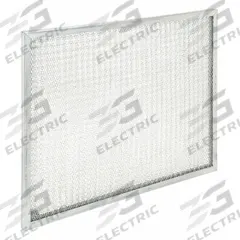 GRAINGER Washable Metal Air Filter: 16 in x 25 in x 2 in, Galvanized Steel, Mesh (MPN 4C407). Key specifications — Brand: GRAINGER; Media Material: Galvanized Steel; Frame or Header Material: Galvanized Steel; Air Filter Construction: Mesh; Air Filter Item: Washable Metal Air Filter.