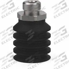 DE-STA-CO Vacuum Pad Assembly: G1/8 in, 50.04 mm Pad Dia, NBR, Black, 23.11 mm Pad Ht, 50A (MPN VC-BM50N-18M). Key specifications — attr1019194: VC-BM50N-18M; attr1019196: DE-STA-CO; attr1019197: 50A.