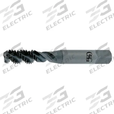 OSG Spiral Flute Tap: #8-32 UNC, H3 / 2B-3B, 3 Flute - General Purpose Spiral-Flute Taps