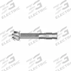 MKT FASTENING Wedge Anchor: 9 in Overall Lg, 1 in Dia, 1"-8 Thread Size, 2 1/4 in Thread Lg, 5 PK (MPN 2519000). Key specifications — Brand: MKT FASTENING; Anchor Type: Wedge; Finish Type: Zinc Yellow.