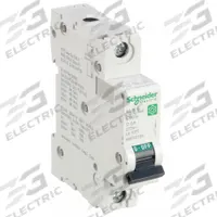 SCHNEIDER IEC Supplementary Protector: 5 A Amps, 60V DC, 14kA at 120/240V AC, Screw Clamp, C60SP, D (MPN M9F23105). Key specifications — Brand: SCHNEIDER; Terminal Connection: Screw Clamp; DC Voltage Rating: 60V DC; Max. AIR Rating: 14kA at 120/240V AC; Series: C60SP; AC Voltage Rating: 240/415V AC; Curve Type: D.