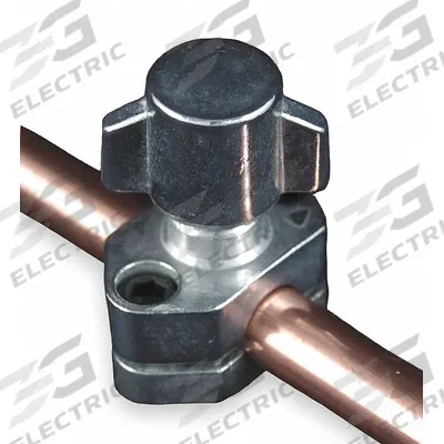 JB INDUSTRIES Line Piercing Valve: For 1/2 in_5/8 in Tube, Clamp Installation - Clamp-type Piercing Valves