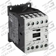 EATON IEC Magnetic Contactor: Non-Reversing, 3 Poles, 3NO Contacts, 9 A, 120V AC Coil (MPN XTCE009B01A). Key specifications — Brand: EATON; Integrated Surge Suppression: Yes.