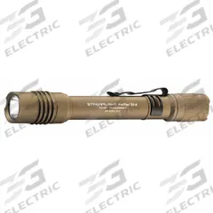 STREAMLIGHT Flashlight: 250 lm, 2 hr Run Time at Max. Brightness, 130 m Max Beam, 2 Light Outputs (MPN 88072). Key specifications — Brand: STREAMLIGHT; Switch Location: Tail; Battery Requirements - Broad: Includes 2 AA.