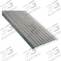 NATIONAL GUARD Door Threshold: Heavy Duty, Aluminum, 3 ft Lg (MPN 513HD-36). Key specifications — Brand: NATIONAL GUARD; Transition Type: Fluted.