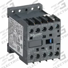 SCHNEIDER Miniature IEC Magnetic Contactor: Non-Reversing, 3 Poles, 3NO Contacts, 9 A, 110V AC Coil (MPN LC1K0901F7). Key specifications — attr945107: SCHNEIDER; attr972381: No.