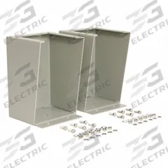 WIEGMANN Floor Stand Kit: For Use to Elevate Enclosures from Floor Surface, Carbon Steel (MPN FK1224). Key specifications — Finish: Polyester Powder Coated; Brand: WIEGMANN; Accessory Type: Floor Stand Kit; Application: For Use to Elevate Enclosures from Floor Surface; Features: Floor Stand Kits are Utilized to Raise Most Single and Double Door Freestanding Enclosures up Off of the Ground; Material: Carbon Steel.