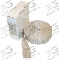APPROVED VENDOR Electrical Tape: 2 in Roll Wd, 8 3/8 yd Overall Roll Lg, 3.17 mil Thick, Tan (MPN 4YME8). Key specifications — Series: WT65CH; Brand: APPROVED VENDOR; Backing Material: Silica Cloth.