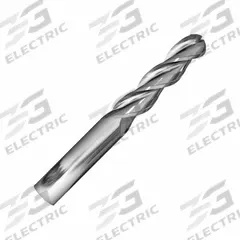 APPROVED VENDOR Ball End Mill: Carbide, 3 Flute, 7/16" Mill Dia, 9/16" LOC, 2-3/4" OAL (MPN 315277)