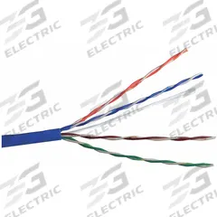 CAROL Category Cable: 100 ft Cable Lg, 24 AWG, Riser, Blue, PVC, Std, CR5.30.07, 1/4 in Outside Dia. Key specifications — Conductor Gauge: 24 AWG; Jacket Material: PVC; Brand: CAROL; Pairs Separation: Standard.
