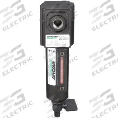 SPEEDAIRE Compressed Air Filter: Particulate, 1/4 in NPT, 5 micron, 55 cfm, 250 psi Max Op Pressure (MPN 4ZL27). Key specifications — attr110055: Compact; attr110008: SPEEDAIRE.